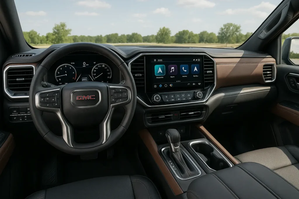 2026 GMC Sierra Interior