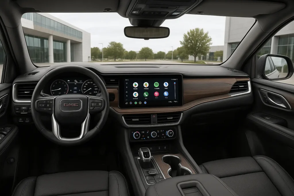 2026 GMC yukon interior