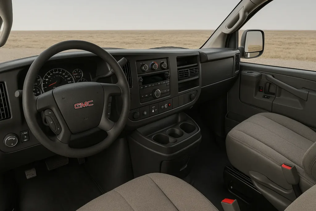 2026 gmc savana interior