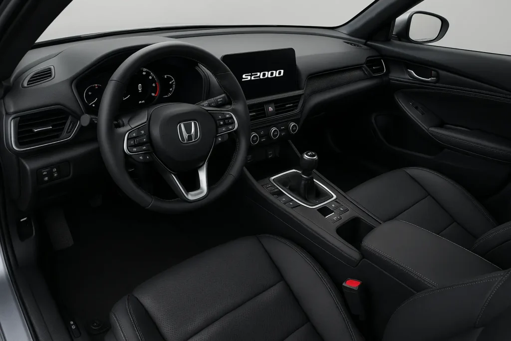 2026 honda s2000 interior