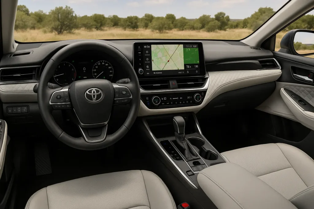 2026 toyota camry interior