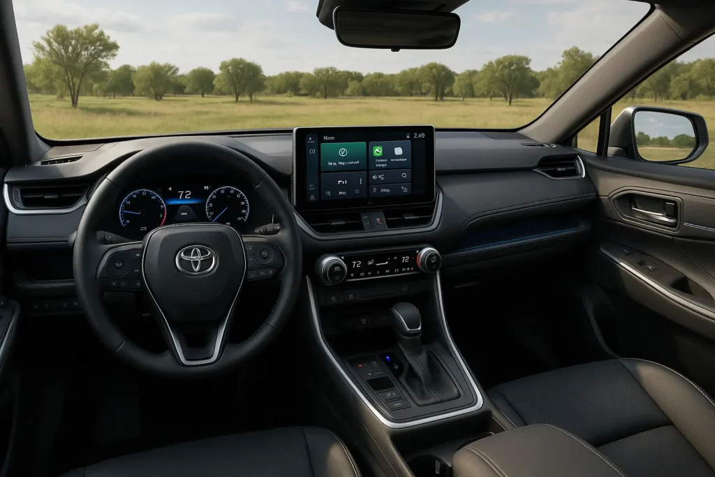 2026 toyota rav4 interior