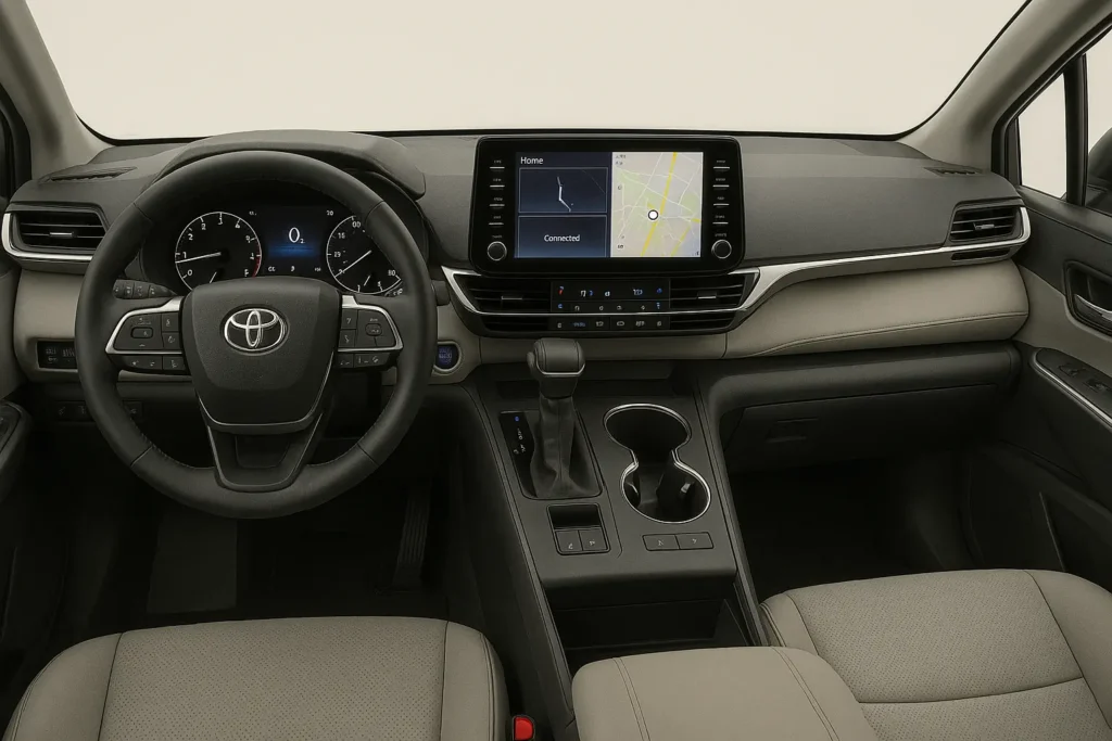 2026 toyota sienna interior