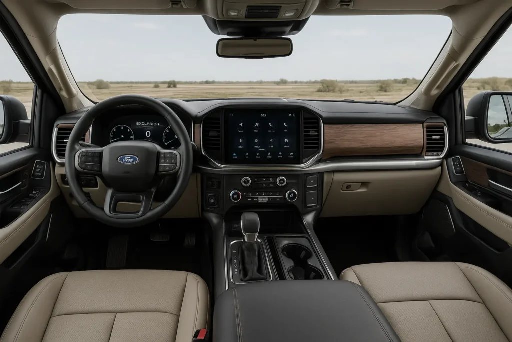 Ford Excursion interior