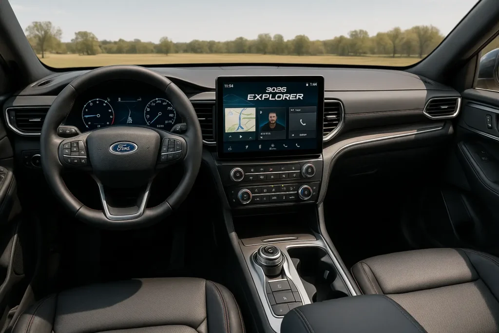 Ford Explorer interior