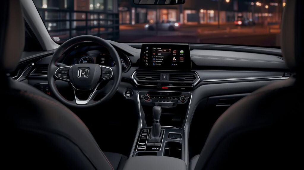2027 honda accord interior