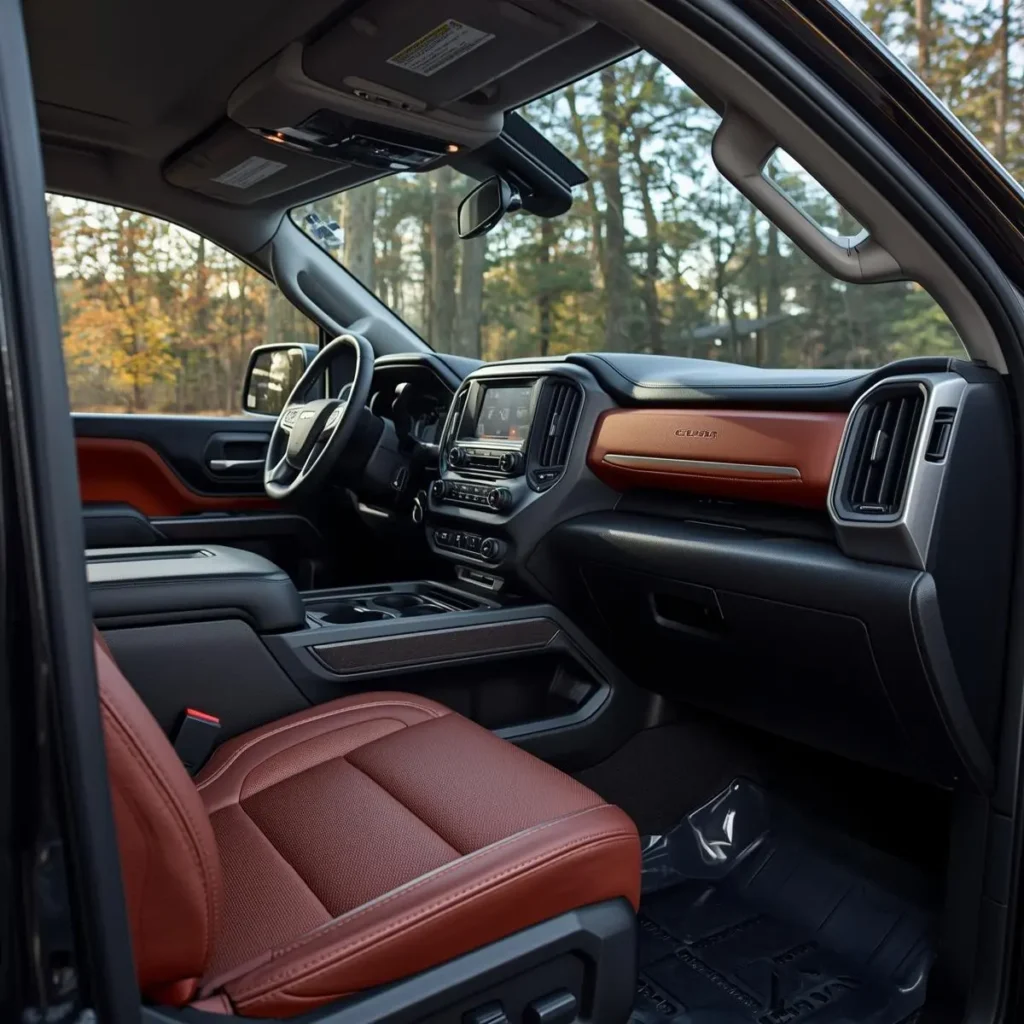 2027 GMC sierra 1500 interior
